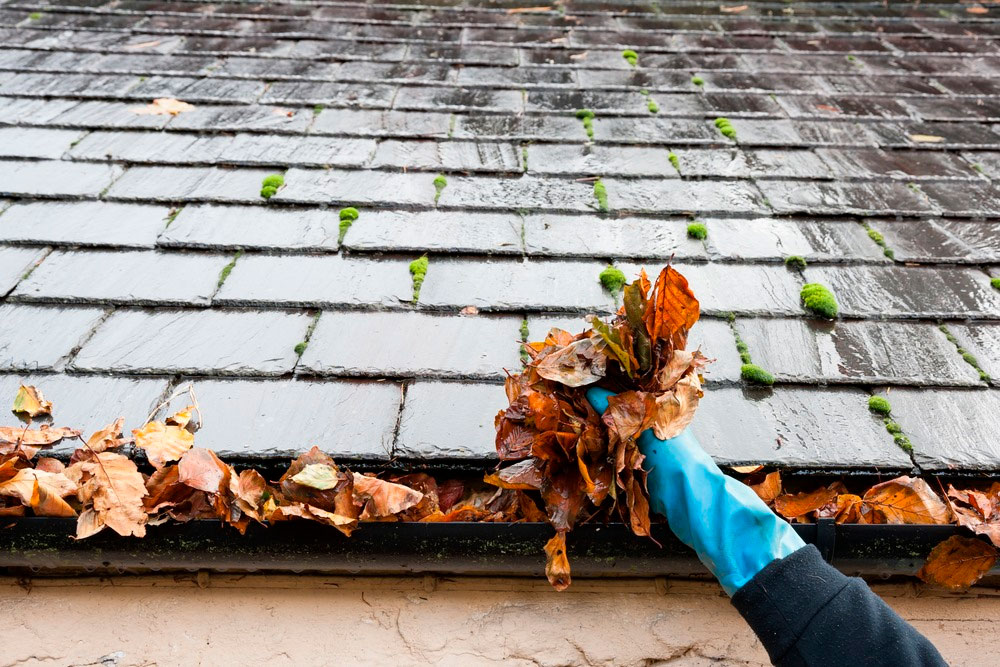 limpieza de techo para proteger tu casa en el invierno